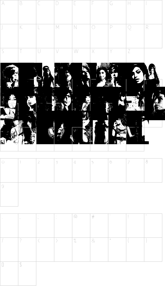 character map