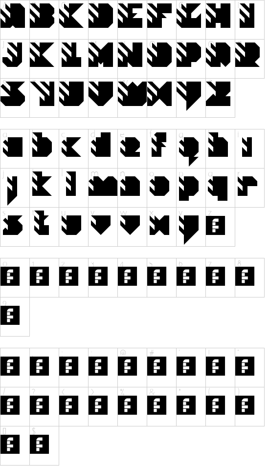 character map